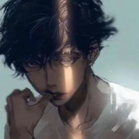 男生头像动漫侧脸 动漫侧脸冷酷高冷的男生头像 (11)