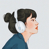 韩国插画师시현笔下的女生头像 (6)