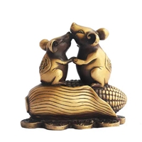 鼠女大富大贵微信招财头像 (15)