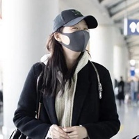 韩范戴口罩棒球帽女生头像 (14)