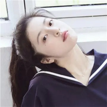 校花头像 小清新穿校服女校花头像 (11)