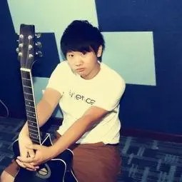 拿着吉他的女生头像 (8)