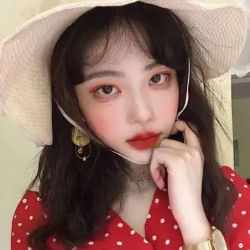 溺毙:原宿风时尚女头傲骨通透风情万种女生