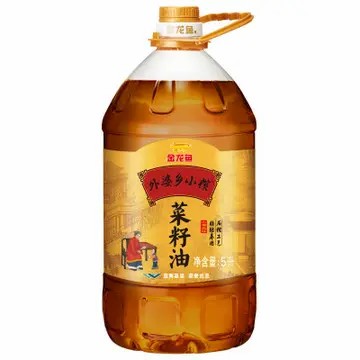 易购超市金龙鱼外婆乡小榨菜籽油5l