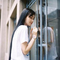 适合夏天的女生长发头像精选 (7)