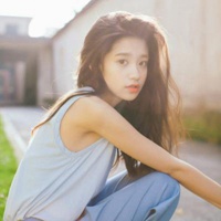 适合夏天的女生长发头像精选 (9)