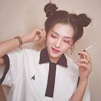 双丸子头欧美女生头像 (15)
