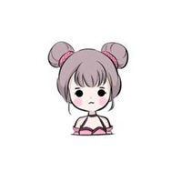 有意境小头像白底系列 简单白底头像小可爱小图案 (12)