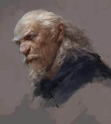 欧美老人头像人物男性老人欧美