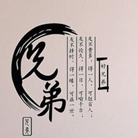 男生兄弟头像纯文字 好兄弟一生一起走带字头像 (9)