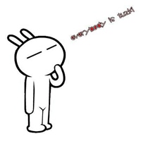 贱萌有趣的兔斯基头像大全 呆萌搞笑兔斯基头像 (16)