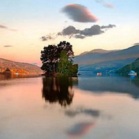 很有意境的倒影风景头像 (10)