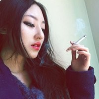 吸烟的头像伤感图片女 (4)