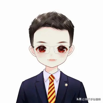 微听说漫画头像可以防止诈，快来给自己换一头像吧