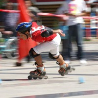 轮滑照片唯美图片带字 (21)