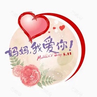 老妈我爱你的带字图片 (12)