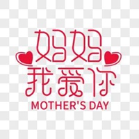 老妈我爱你的带字图片 (20)