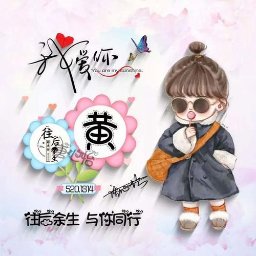 2022用你的名字制作微信头像今日卡通新款情侣签名头像请查收