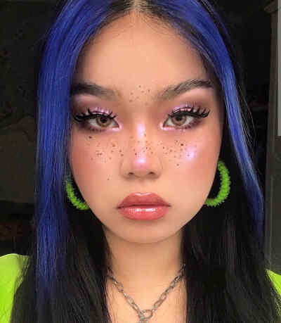 酷女孩手绘头像