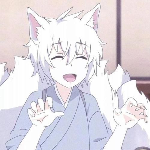 微信简约高冷动漫卡通男头