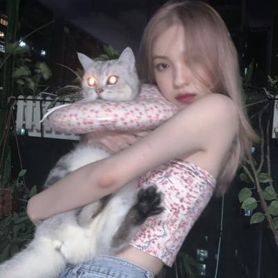 祁宋ins真人微信魅力女生头像