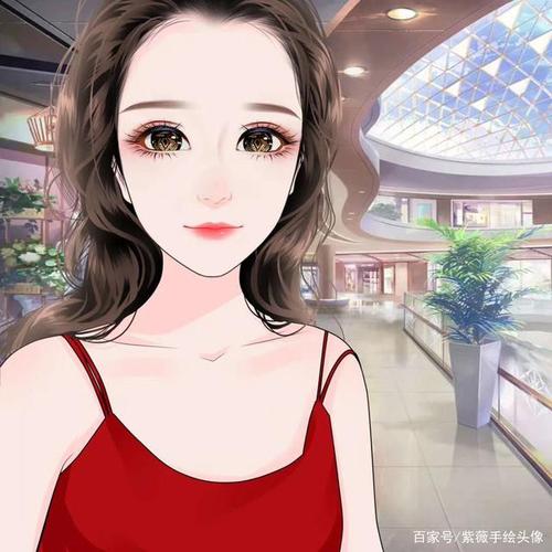 浪漫唯美的真人照片转漫画微信头像,喜欢的来画