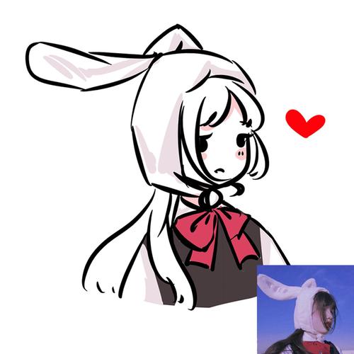 卡通动漫情侣头像图片