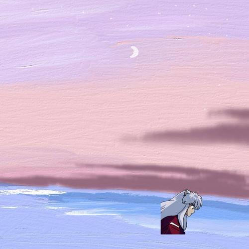 犬夜叉 情侣头像 微信背景图 套图