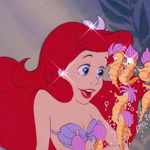 迪士尼美人鱼公主微信头像