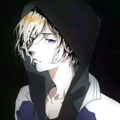 冷酷男生qq头像漫画