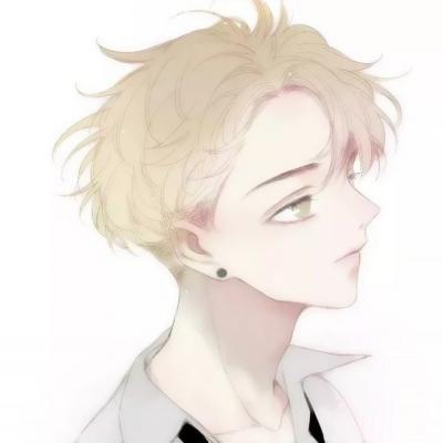 帅气冷酷的男生微信动漫头像图片