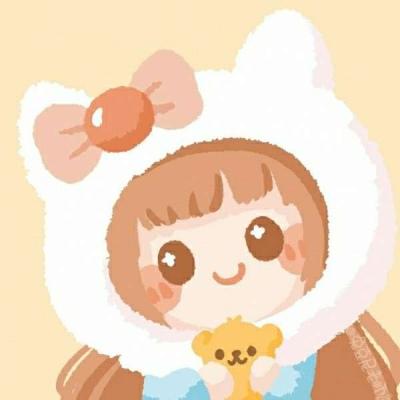 2021微信卡通精选可爱的个性头像像影子追着光梦游