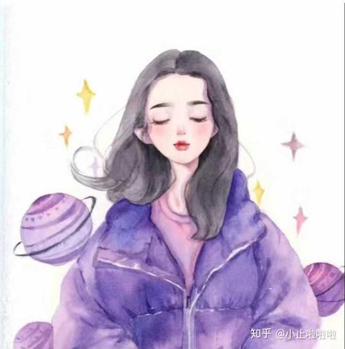 有哪些适合女生的卡通微信头像