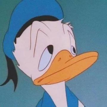 微信最火迪士尼唐老鸭可爱卡通头像