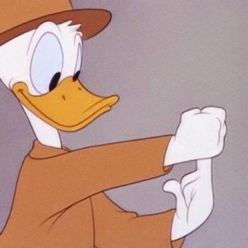 微信最火迪士尼唐老鸭可爱卡通头像