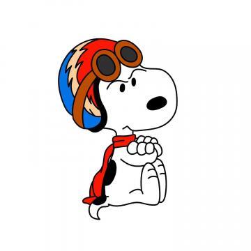 超乖的史努比卡通可爱微信头像