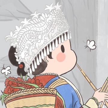 微信最火江南百景图q版卡通头像