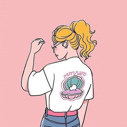 超有个性的女孩子微信头像 动漫女生qq头像