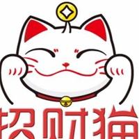 招财猫微信头像 红色招财猫微信头像