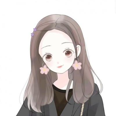 微信高清头像女生简单气质手绘