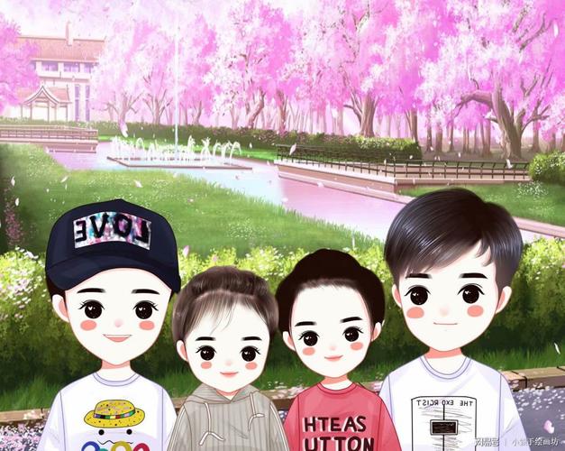 9月份微信头像推荐,一家三口,四口,五口专属头像