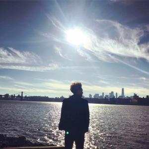 微信头像男人海边背影