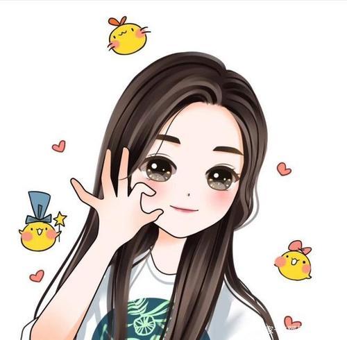 萌萌哒可爱卡通头像女生