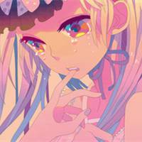 素描少女流泪图侧脸点击鼠标右键下载