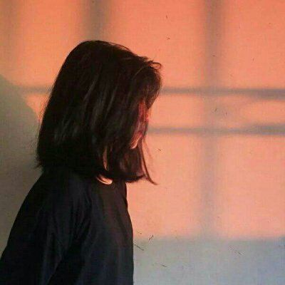 微信头像女生侧面短发