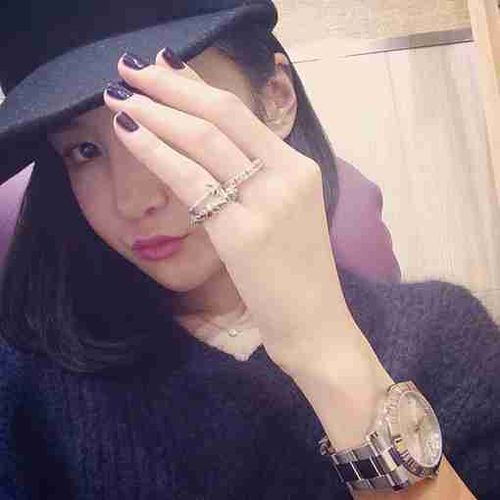 微信可爱女生头像侧脸