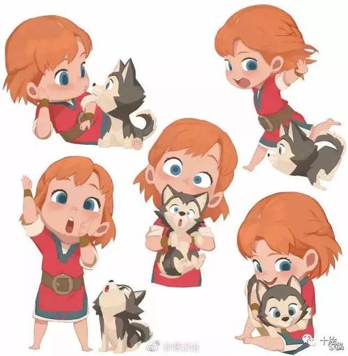 q版人物侧脸的画法,涨了一波姿势!