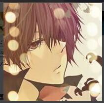 男漫画头像,侧脸.露一只眼睛,还有光环,求出处