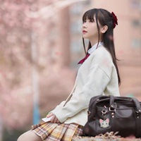 甜美校花校服写真头像：校服少女，青春初心 (1)