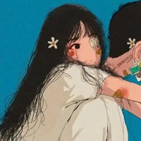 文艺卡通头像 文艺复古卡通女生头像 (9)